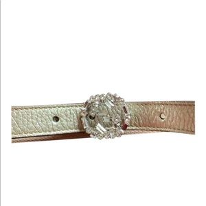 Gucci crystal belt